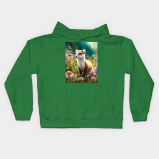 Stoat/Weasel Kids Hoodie